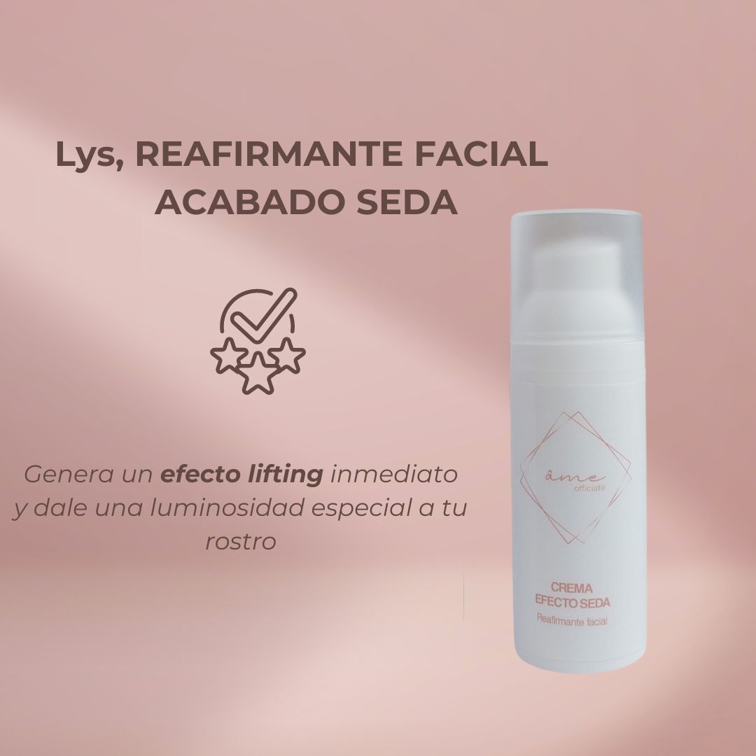 Lys, crema reafirmante facial acabado seda