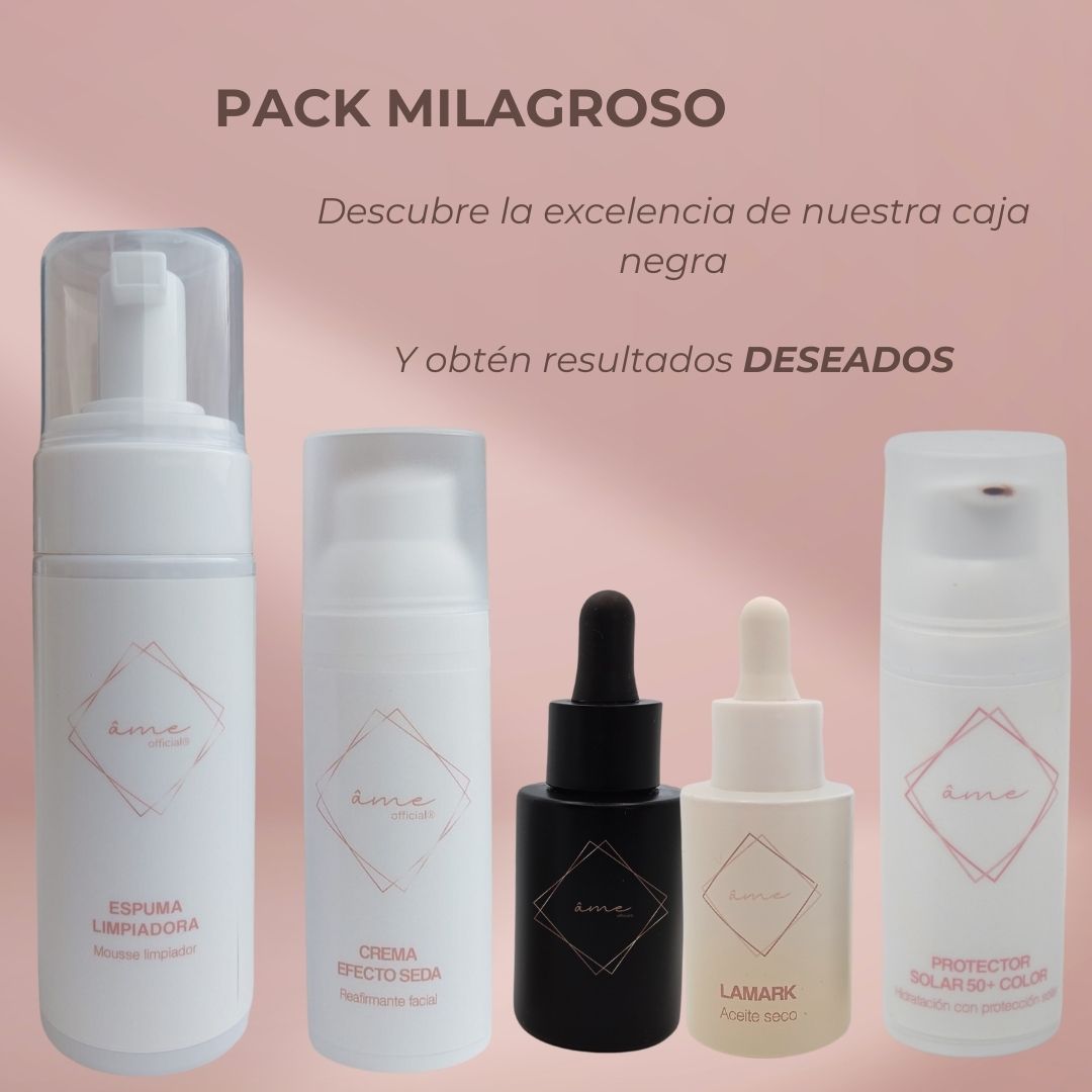 En este pack encontrarás todo lo que necesitas para una rutina diaria completa cuidado facial. Apto para todo tipo de pieles.
5 productos con los que abrazarás el paso del tiempo con ganas.