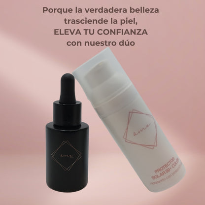 ¡Despierta cada mañana con buena cara, y piel radiante! 2 pasos, restaura de noche y protege de día.
Rejuvenece, Protege, Reduce los Poros, Consigue una Piel 2 veces más Luminosa desde la primera aplicación ¿A qué esperas?